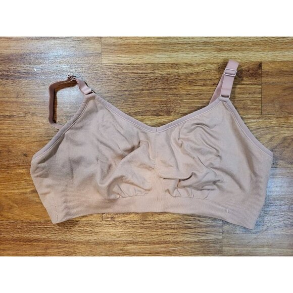Knix Good To‎ Go Seamless Bra XXLPink Wireless Back Coverage Adjustable - Picture 1 of 3